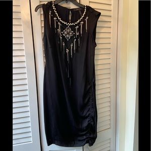 BCBGMAXAZRIA Black Sleeveless Dress